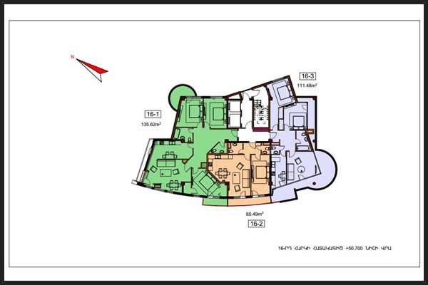 Հարկերի Հատակագծեր