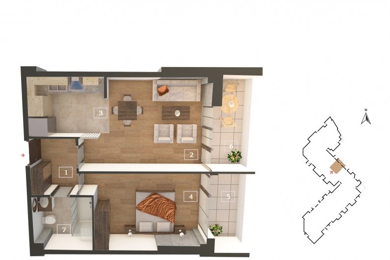 Բնակարանների Առաջարկվող Նախագծեր