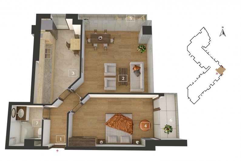 Բնակարանների Առաջարկվող Նախագծեր