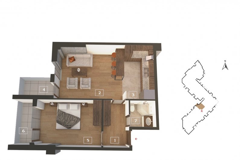 Բնակարանների Առաջարկվող Նախագծեր