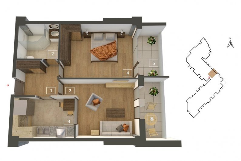 Բնակարանների Առաջարկվող Նախագծեր