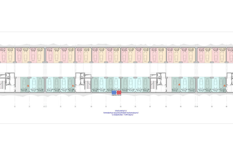 Հարկերի Հատակագծեր