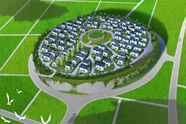 Японцы Спроектировали Небесную Деревню