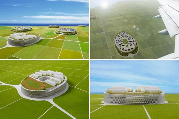 Японцы Спроектировали Небесную Деревню