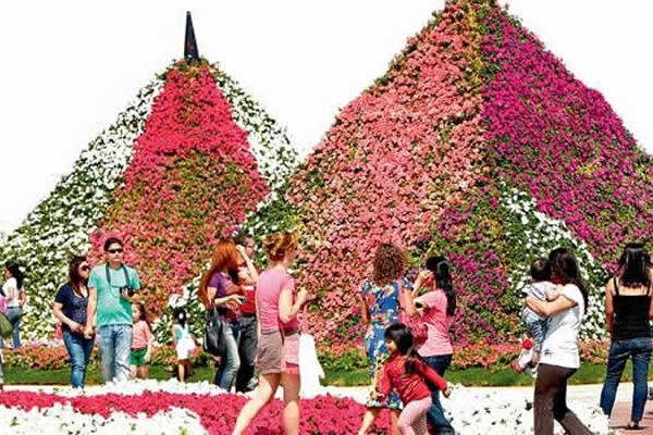 Дубай Снова Выделился Открыв Крупнейший в Мире Парк Цветов