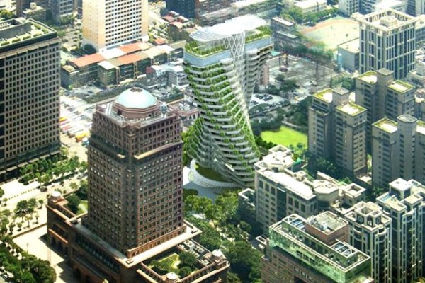 Construction Begins on Taipei's 'Jungle' Skyscraper