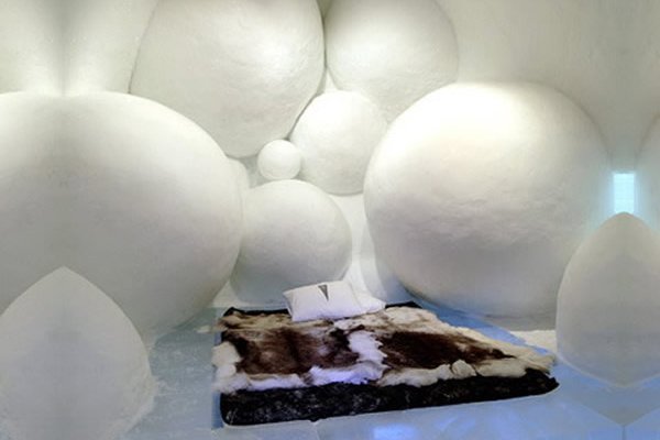 The Ice Hotel of Santa Claus