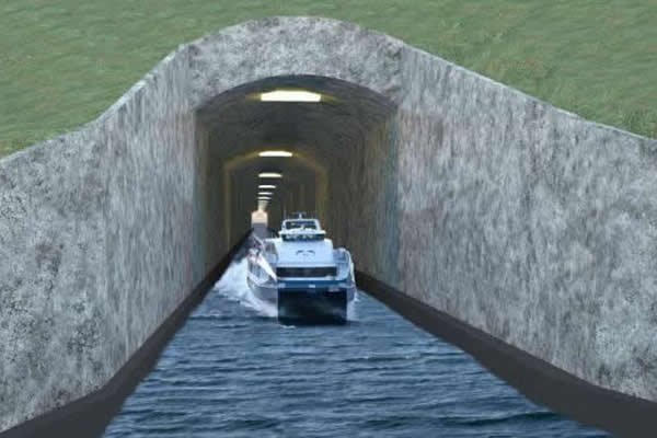 В Норвегии Построят Первый в Мире Тоннель для Морских Судов