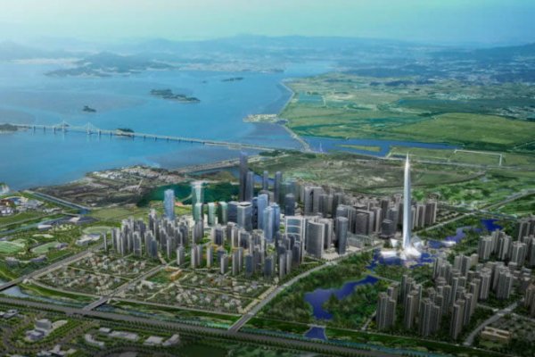 В Южной Корее Дан Зеленый Свет Невидимой “Башни Бесконечности” 