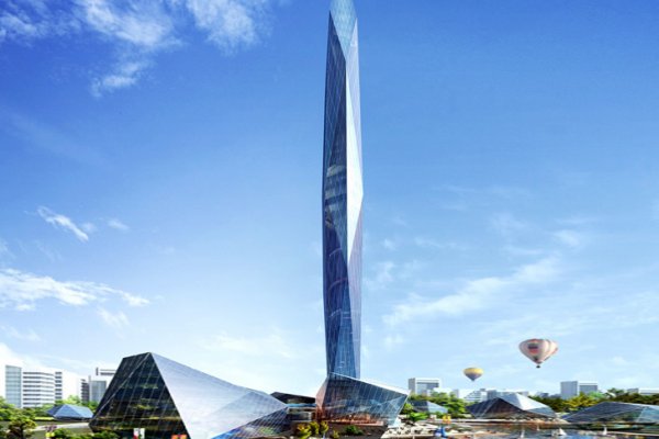 В Южной Корее Дан Зеленый Свет Невидимой “Башни Бесконечности” 