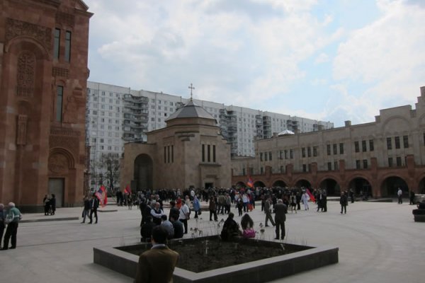 В Москве Торжественно Открыли Армянскую Церковь