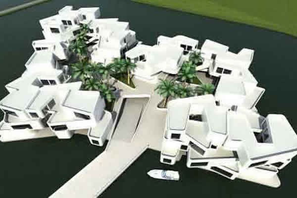 World's First Floating Apartment Complex To Begin Construction in 2014