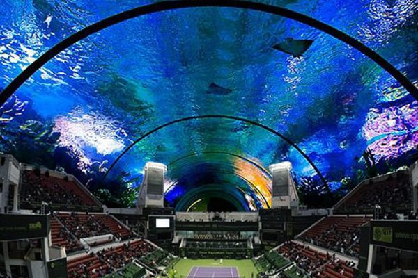 Польский Архитектор Планирует Построить Подводный Теннисный Корт