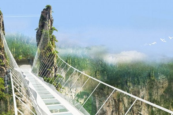 Չինաստանը Կառուցում է Աշխարհի Ամենաերկար և Ամենաբարձր Ապակյա Կամուրջը