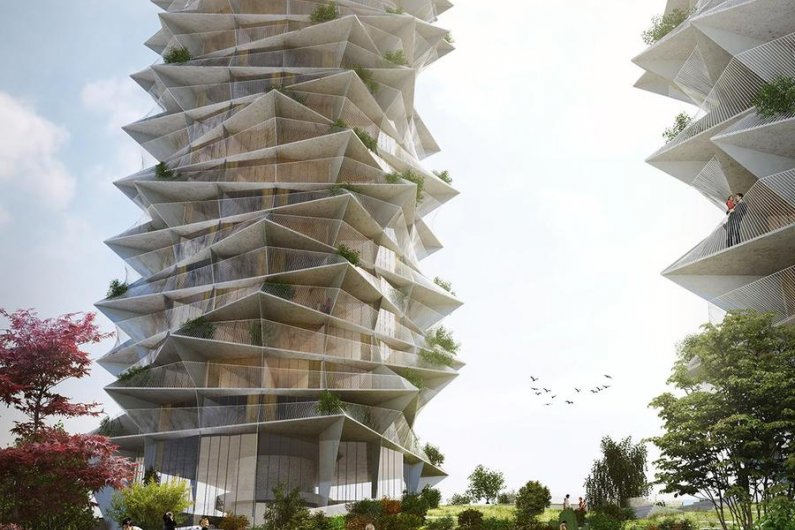 Cactus Twin Towers To Be Built In Copenhagen