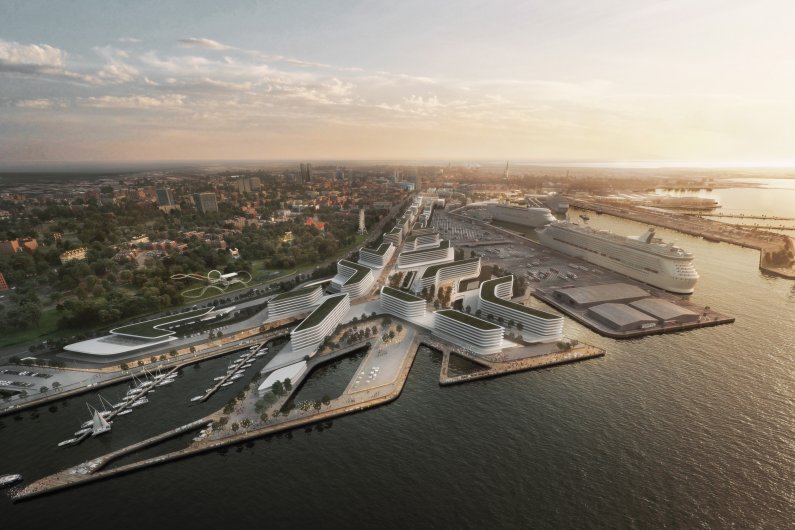 Zaha Hadid Architects Wins Tallinn Port Contest