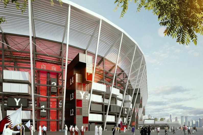 Qatar Planned To Build Fifa World Cup Stadium From Shipping Containers 