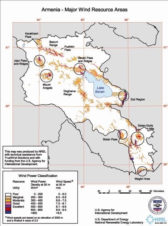 The Future of Wind Power Development in Armenia