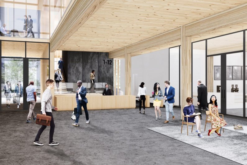 USA Planned To Build Countries Largest Timber Office Building