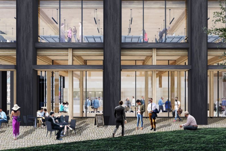 USA Planned To Build Countries Largest Timber Office Building