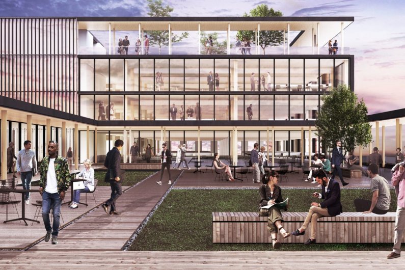 USA Planned To Build Countries Largest Timber Office Building