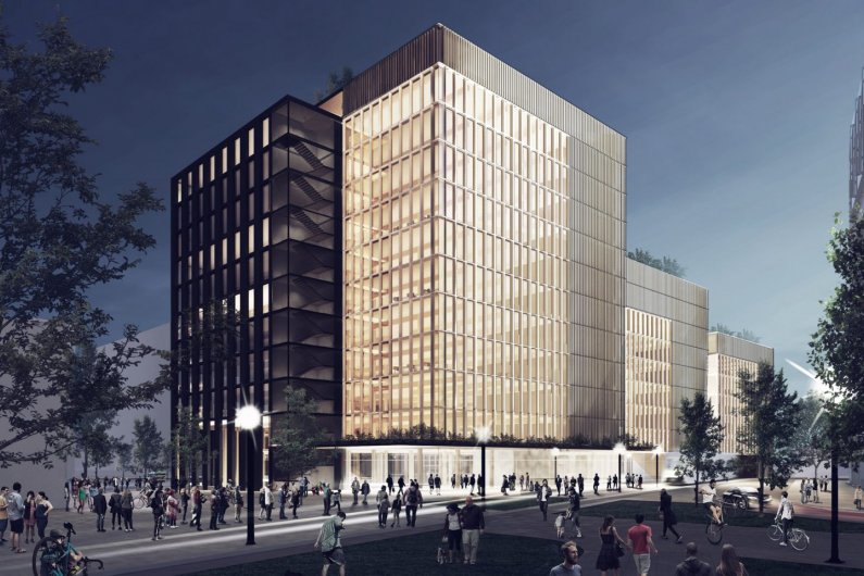 USA Planned To Build Countries Largest Timber Office Building