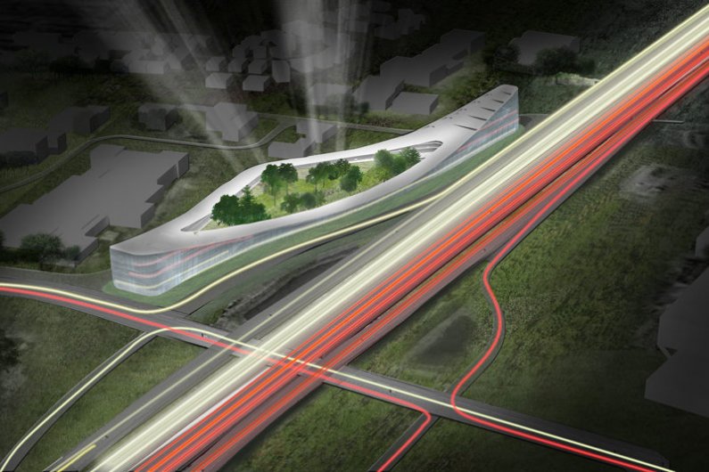 The “Dutch Mountains” Will Be the World’s Largest Wooden Building