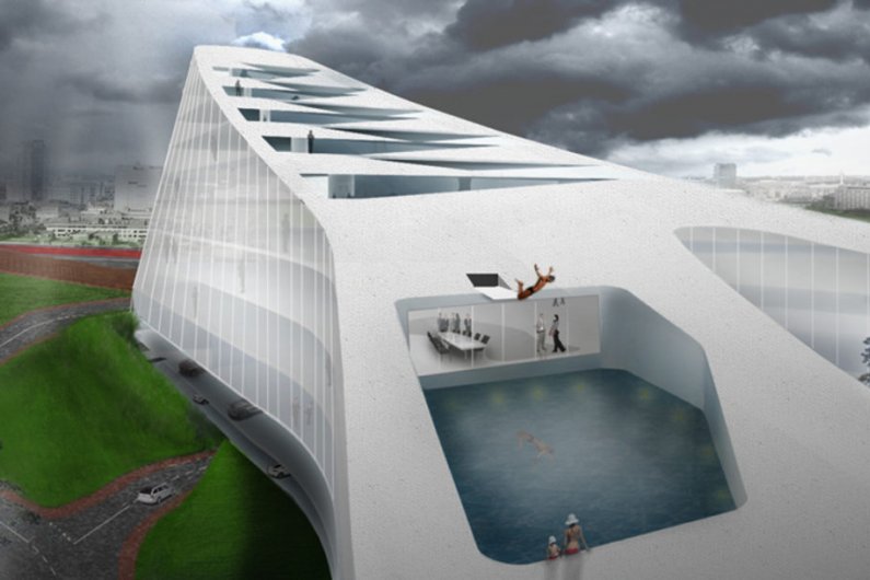 The “Dutch Mountains” Will Be the World’s Largest Wooden Building