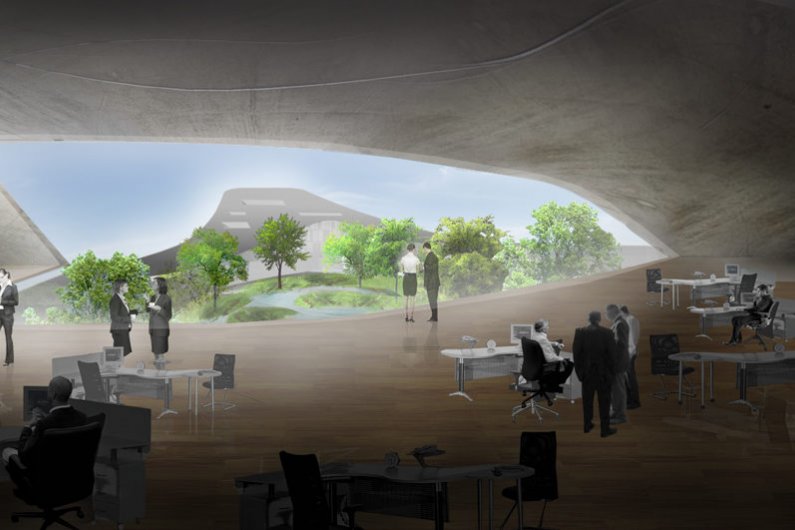 The “Dutch Mountains” Will Be the World’s Largest Wooden Building