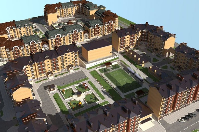 Two New City Blocks in Stepanakert 