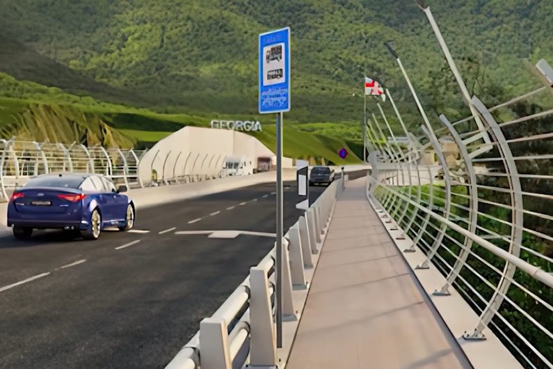 New Bridge at Sadakhlo-Bagratashen Border