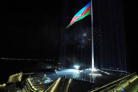Դրոշակաձող Բաքվում