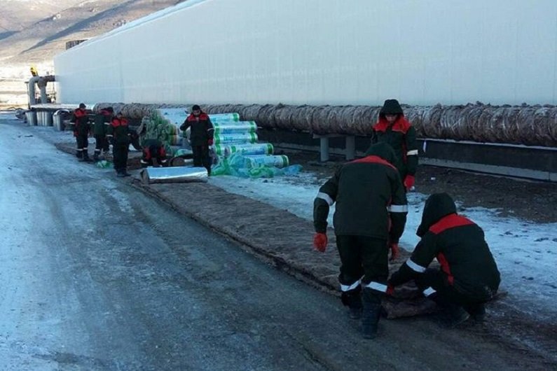 Ջերմամեկուսացում, Ջերմոցներ Հրազդան քաղաքում