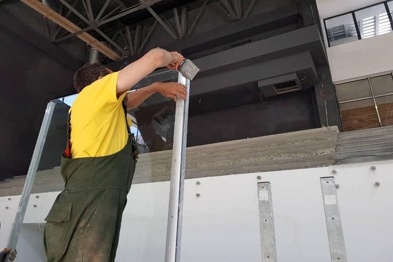 Սահադաշտի կառուցում