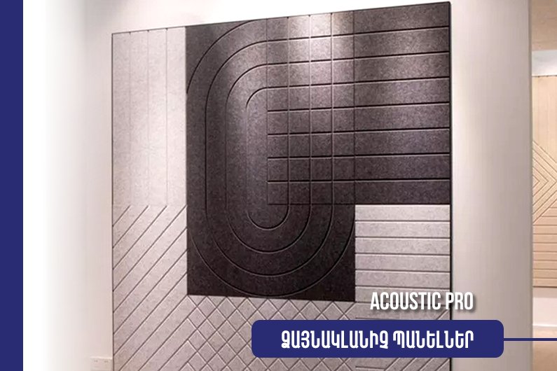 Ձայնակլանիչ Պանելներ Ակուստիկ Պրո