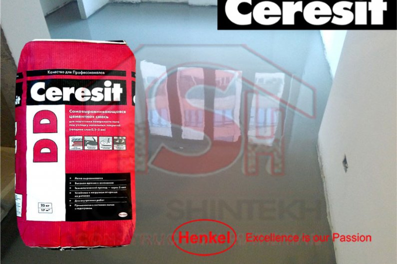 Ceresit DD Self-leveling cement mixture (0.5-5mm)
