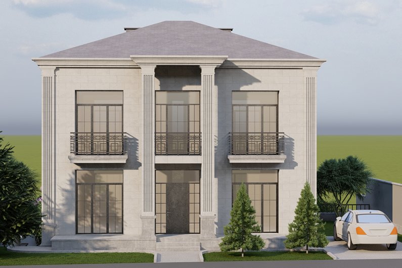 Երկհարկանի Առանձնատան Կառուցում Աջափնյակում