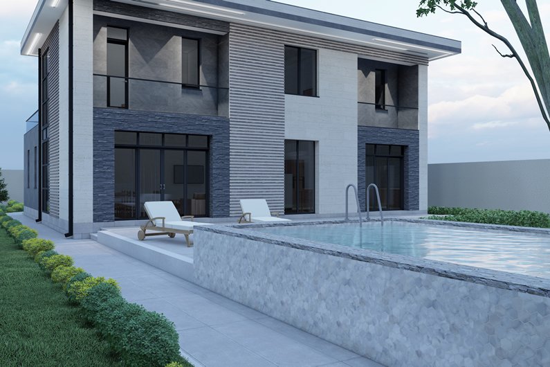 Երկհարկանի Առանձնատան Նախագծում և Շինարարություն - Աբովյան, Առինջ