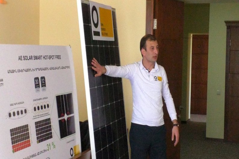 Solar panels by AE Solar from Germany