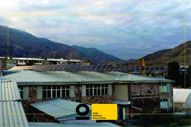 Արևային ֆոտովոլտային կայան Ագարակի դպրոցներից մեկում