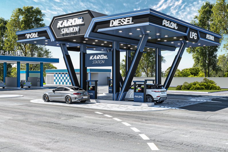 բենզալցակայանների նախագծում