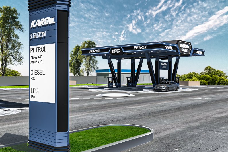 բենզալցակայանների նախագծում Հայաստանում