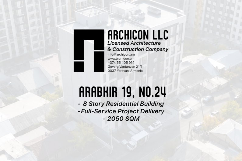 Arabkir 19 project cover by Archicon.