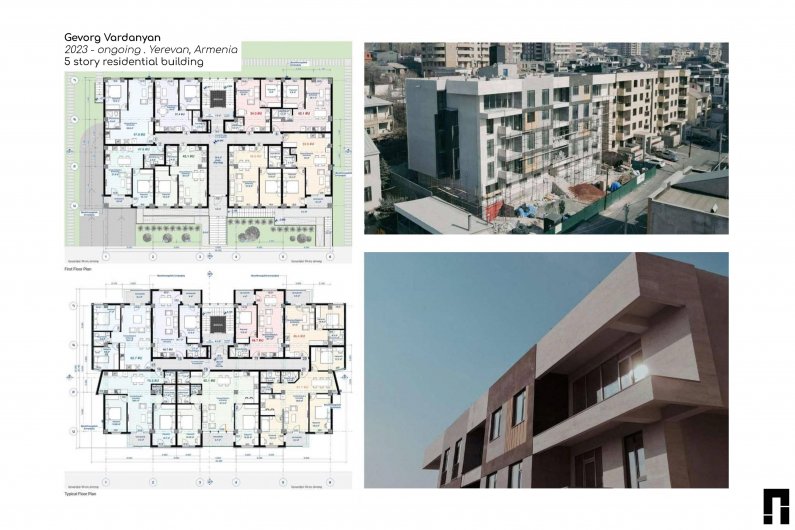 Residential architecture design in Yerevan