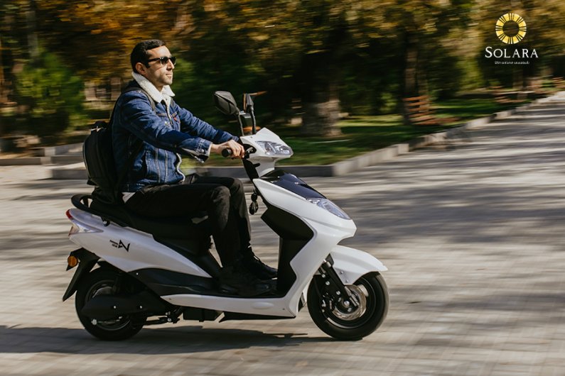 SOLARA elektrakan mopedner