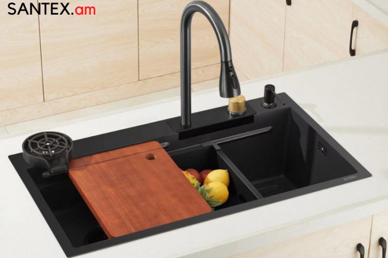 мойка для кухни с водопадом