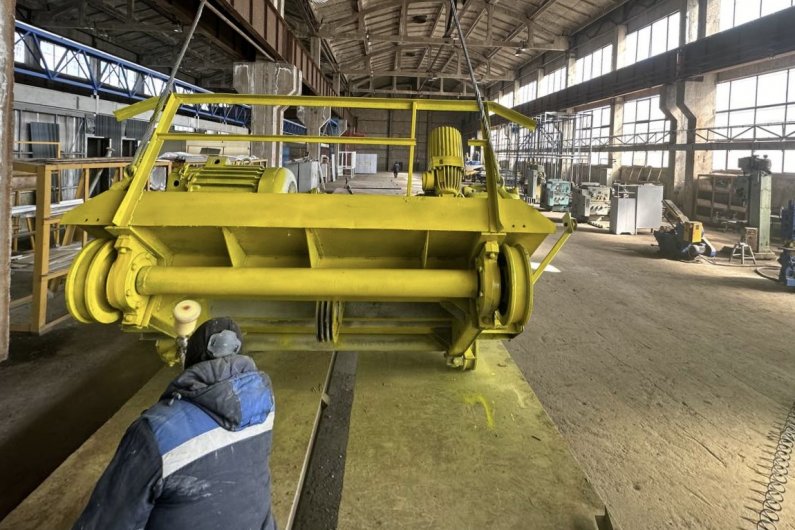 Crane trolley maintenance