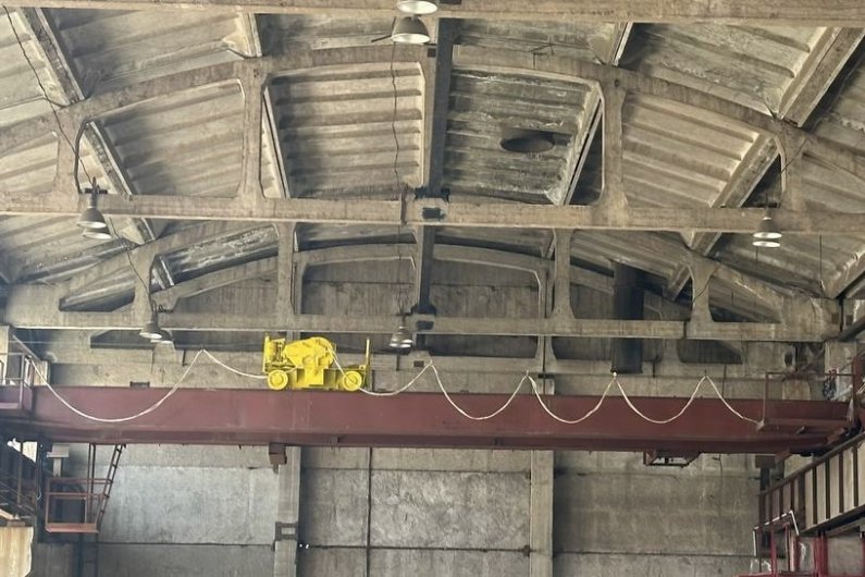 Crane trolley maintenance