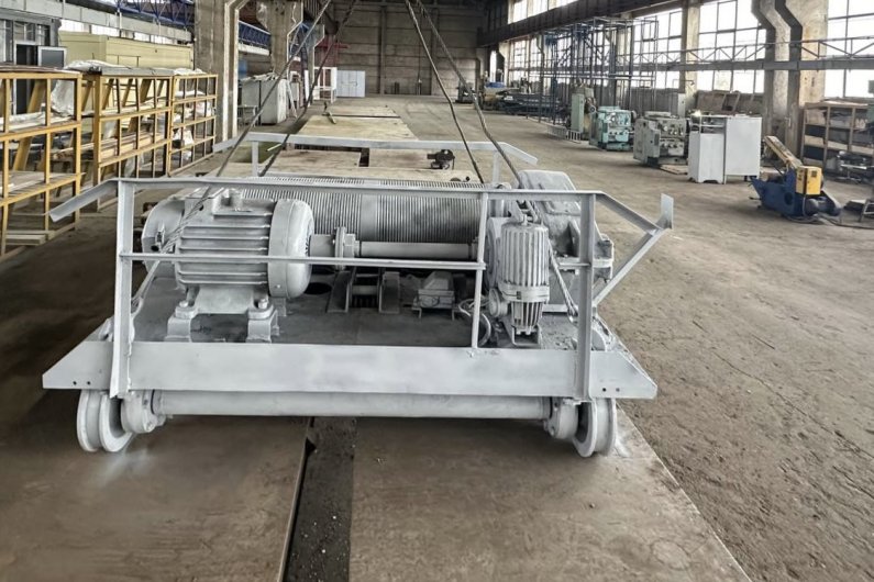 Crane trolley maintenance